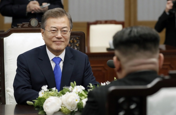 【写真】 2018南北首脳会談 (6)記念植樹など